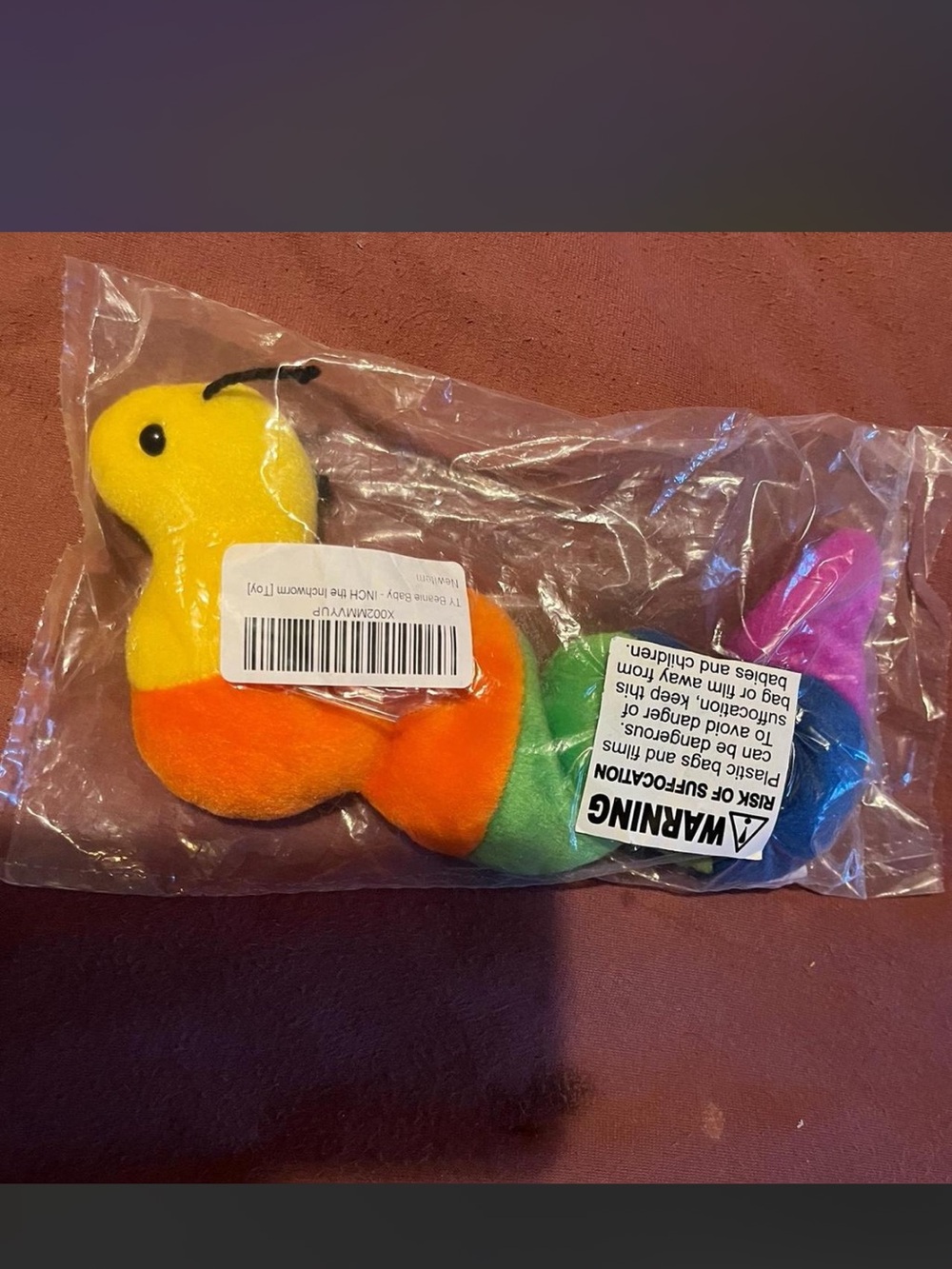 Rare Inch the inchworm beanie baby